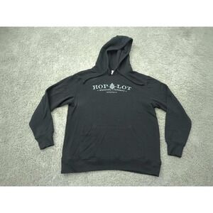 Hop Lot Brewing Company Hoodie Mens L Pullover Threadfast Apparel MI Craft Beer